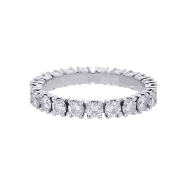 カルティエ リング デスティネ ウェディングリング ダイヤモンド 22P 計1.44ct Pt950プラチナ サイズ50 N4127300 指輪