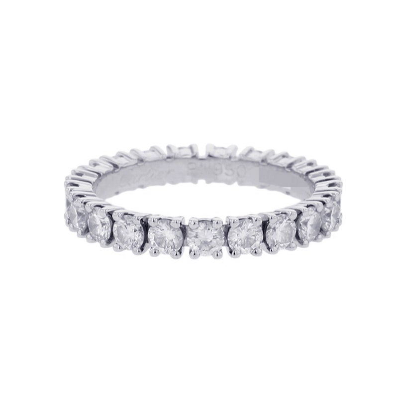 カルティエ リング デスティネ ウェディングリング ダイヤモンド 22P 計1.44ct Pt950プラチナ サイズ50 N4127300 指輪