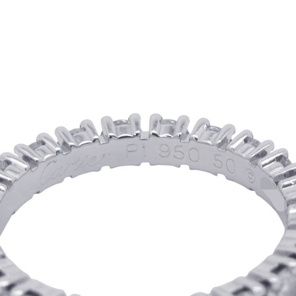 カルティエ リング デスティネ ウェディングリング ダイヤモンド 22P 計1.44ct Pt950プラチナ サイズ50 N4127300 指輪