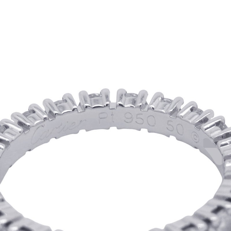 カルティエ リング デスティネ ウェディングリング ダイヤモンド 22P 計1.44ct Pt950プラチナ サイズ50 N4127300 指輪