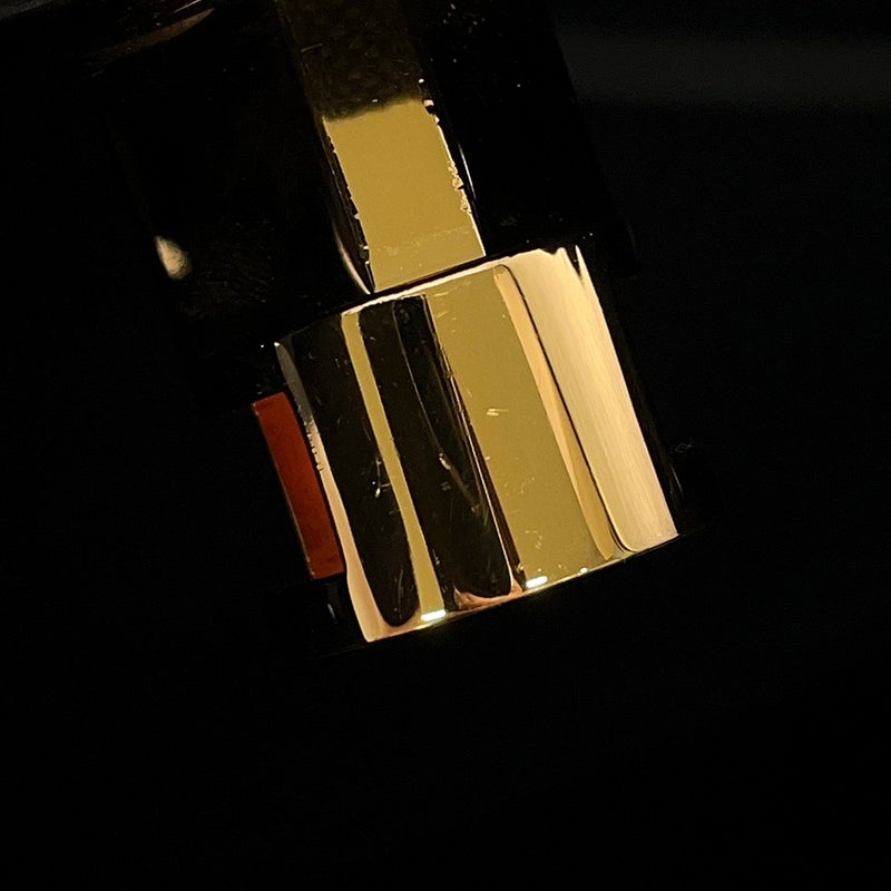 エルメス エールバッグジップPM ルトゥルネ ブラック/ゴールド金具/ラッカー金具 トワルミリタリー/ヴァッシュハンター W刻印 ２way 黒