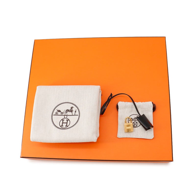 エルメス エールバッグジップPM ルトゥルネ ブラック/ゴールド金具/ラッカー金具 トワルミリタリー/ヴァッシュハンター W刻印 ２way 黒