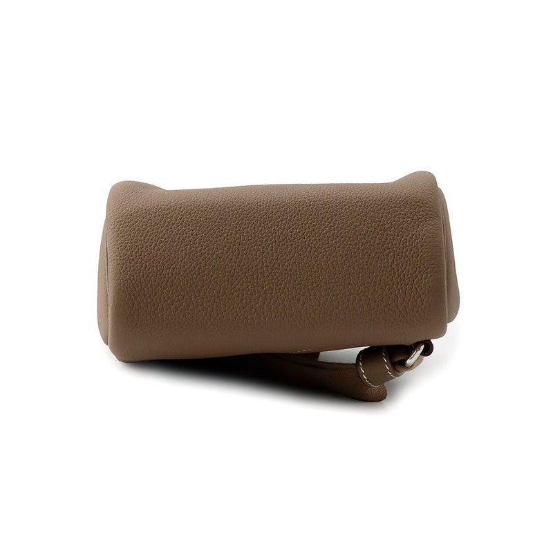 エルメス ボディバッグ ケリー アッカドPM エトゥープ/シルバー金具 トゴ W刻印 メンズ