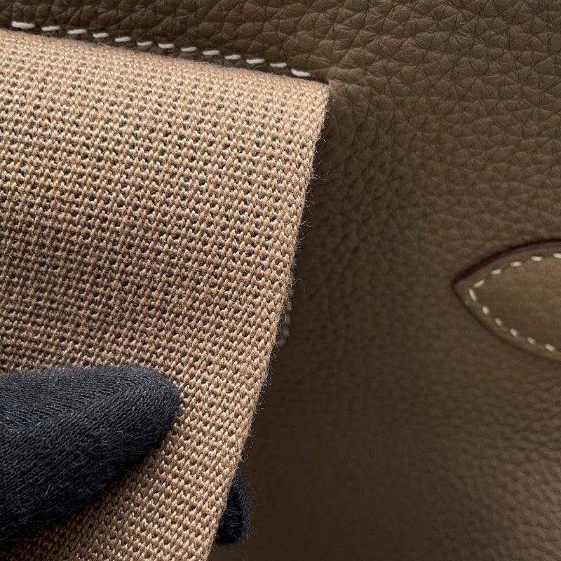 エルメス ボディバッグ ケリー アッカドPM エトゥープ/シルバー金具 トゴ W刻印 メンズ