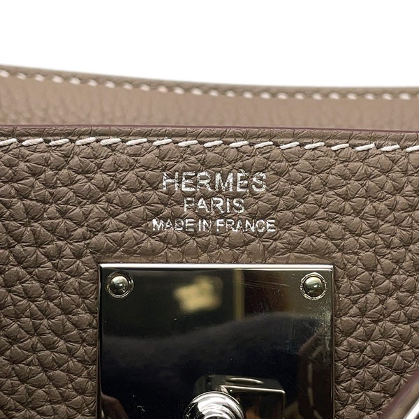 エルメス ボディバッグ ケリー アッカドPM エトゥープ/シルバー金具 トゴ W刻印 メンズ