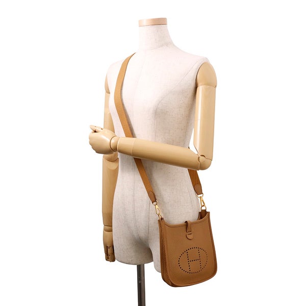 エルメス エブリンTPM 111cm アマゾン ビスキュイ/ゴールド金具 トリヨンクレマンス B刻印