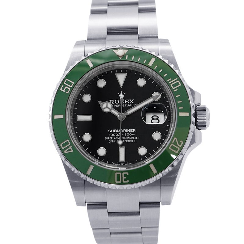 ロレックス サブマリーナ デイト ランダムシリアル ルーレット 126610LV ROLEX 腕時計 ウォッチ 黒文字盤