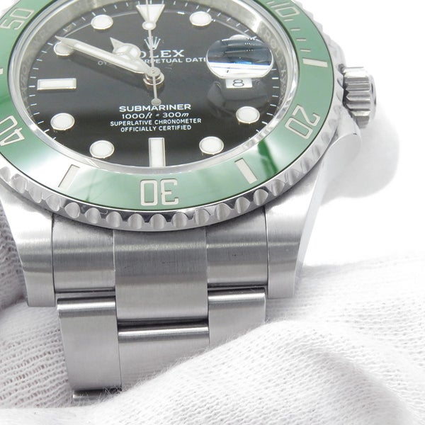 ロレックス サブマリーナ デイト ランダムシリアル ルーレット 126610LV ROLEX 腕時計 ウォッチ 黒文字盤