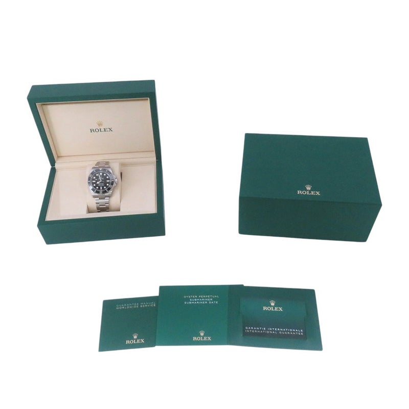 ロレックス サブマリーナ ノンデイト ランダムシリアル ルーレット 124060 ROLEX 腕時計 ウォッチ 黒文字盤