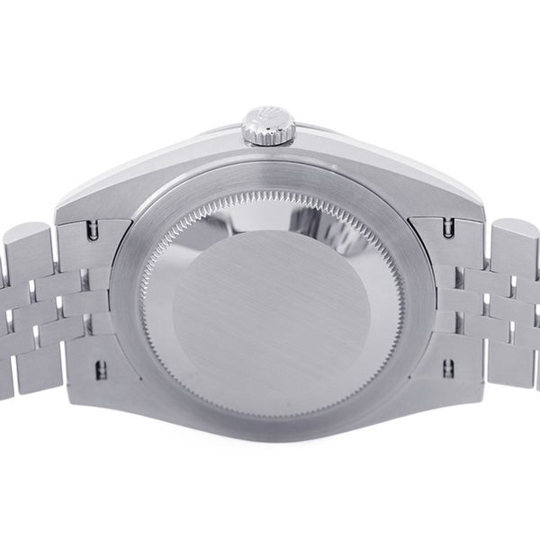 ロレックス デイトジャスト41 SS/K18WG ランダムシリアル ルーレット 126334 ROLEX 腕時計 ミントグリーン文字盤