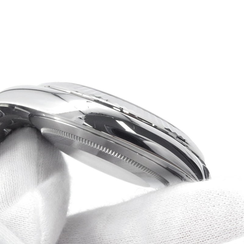 ロレックス デイトジャスト41 SS/K18WG ランダムシリアル ルーレット 126334 ROLEX 腕時計 ミントグリーン文字盤