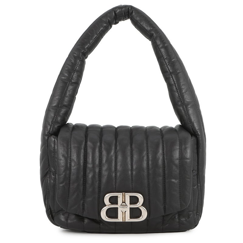 バレンシアガ ショルダーバッグ モナコ スモール レザー 787896 BALENCIAGA ワンショルダーバッグ 黒