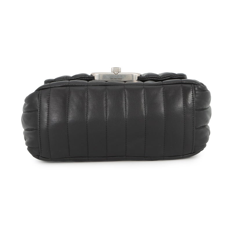 バレンシアガ ショルダーバッグ モナコ スモール レザー 787896 BALENCIAGA ワンショルダーバッグ 黒