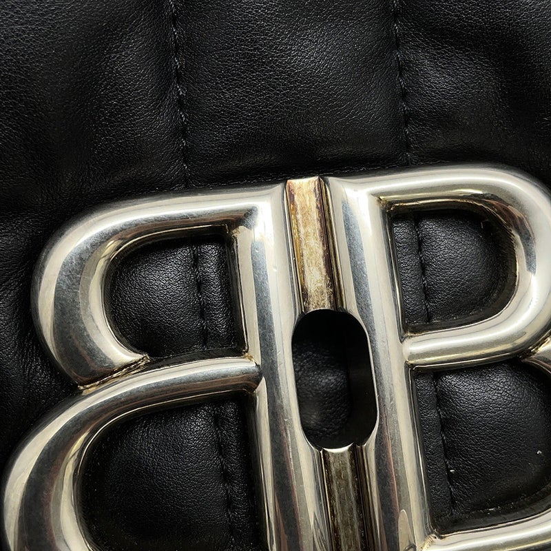 バレンシアガ ショルダーバッグ モナコ スモール レザー 787896 BALENCIAGA ワンショルダーバッグ 黒