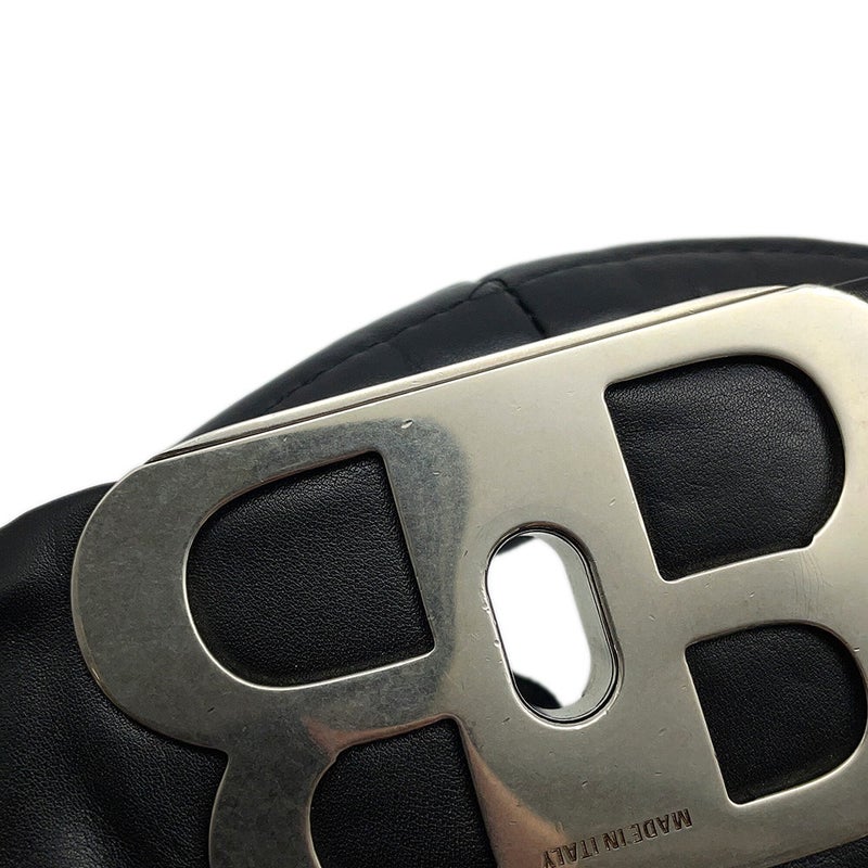 バレンシアガ ショルダーバッグ モナコ スモール レザー 787896 BALENCIAGA ワンショルダーバッグ 黒