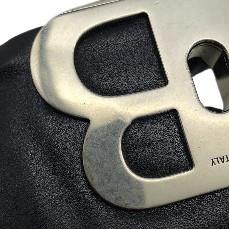 バレンシアガ ショルダーバッグ モナコ スモール レザー 787896 BALENCIAGA ワンショルダーバッグ 黒