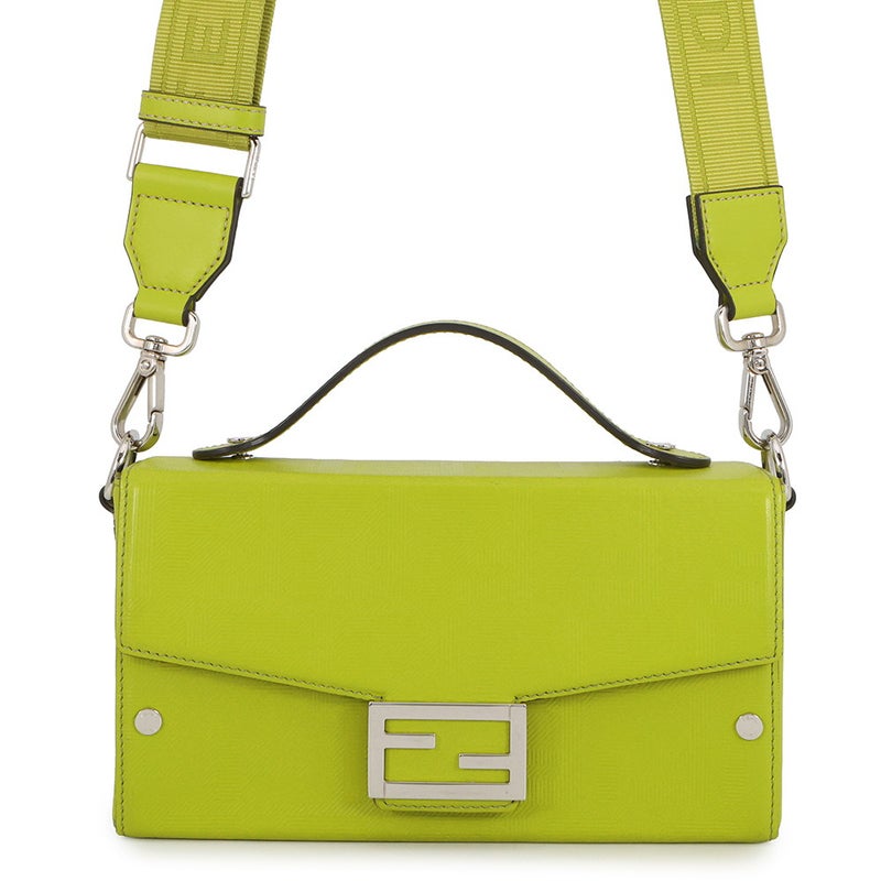 フェンディ ショルダーバッグ ソフトトランク バゲット レザー 7VA565 FENDI バッグ