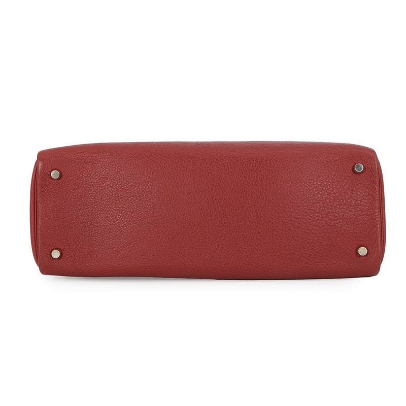 エルメス トートバッグ カバナ ルージュアッシュ/シルバー金具 ブッフルスキッパー □D刻印