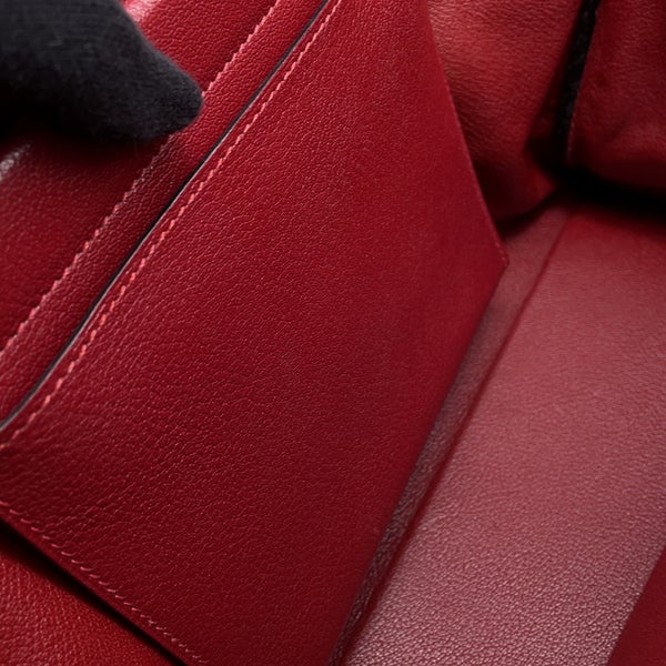 エルメス トートバッグ カバナ ルージュアッシュ/シルバー金具 ブッフルスキッパー □D刻印