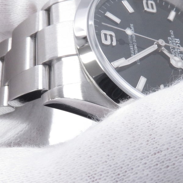 ロレックス エクスプローラー36 ランダムシリアル ルーレット 124270 ROLEX 腕時計 ウォッチ 黒文字盤