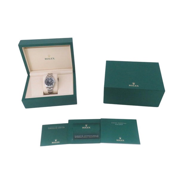 ロレックス エクスプローラー36 ランダムシリアル ルーレット 124270 ROLEX 腕時計 ウォッチ 黒文字盤