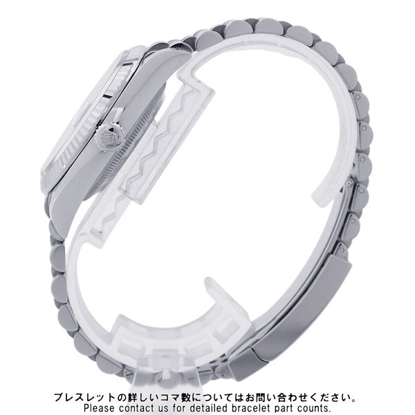 ロレックス デイトジャスト36 SS/K18WG ランダムシリアル ルーレット 126234 ROLEX 腕時計 スレート文字盤