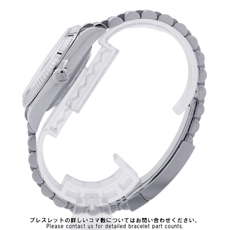 ロレックス デイトジャスト36 SS/K18WG ランダムシリアル ルーレット 126234 ROLEX 腕時計 スレート文字盤
