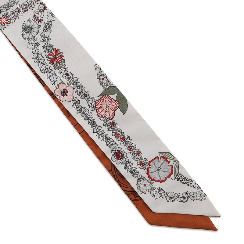 エルメス ツイリー ブリッド・ドゥ・ガラ・アン・フルール&アイライナー Brides de Gala en fleurs HERMES シルク 2025年春夏