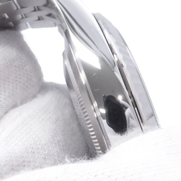 ロレックス デイトジャスト41 SS/K18WG ランダムシリアル ルーレット 126334 ROLEX 腕時計 ミントグリーン文字盤