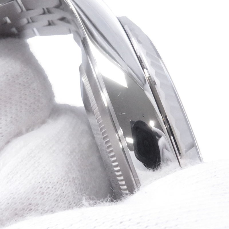 ロレックス デイトジャスト41 SS/K18WG ランダムシリアル ルーレット 126334 ROLEX 腕時計 ミントグリーン文字盤