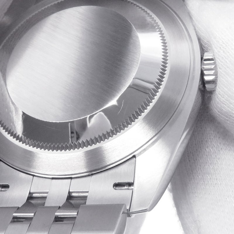 ロレックス デイトジャスト41 SS/K18WG ランダムシリアル ルーレット 126334 ROLEX 腕時計 ミントグリーン文字盤