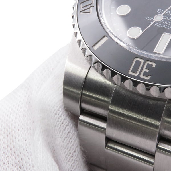ロレックス サブマリーナ デイト ランダムシリアル ルーレット 116610LN ROLEX 腕時計 ウォッチ 黒文字盤