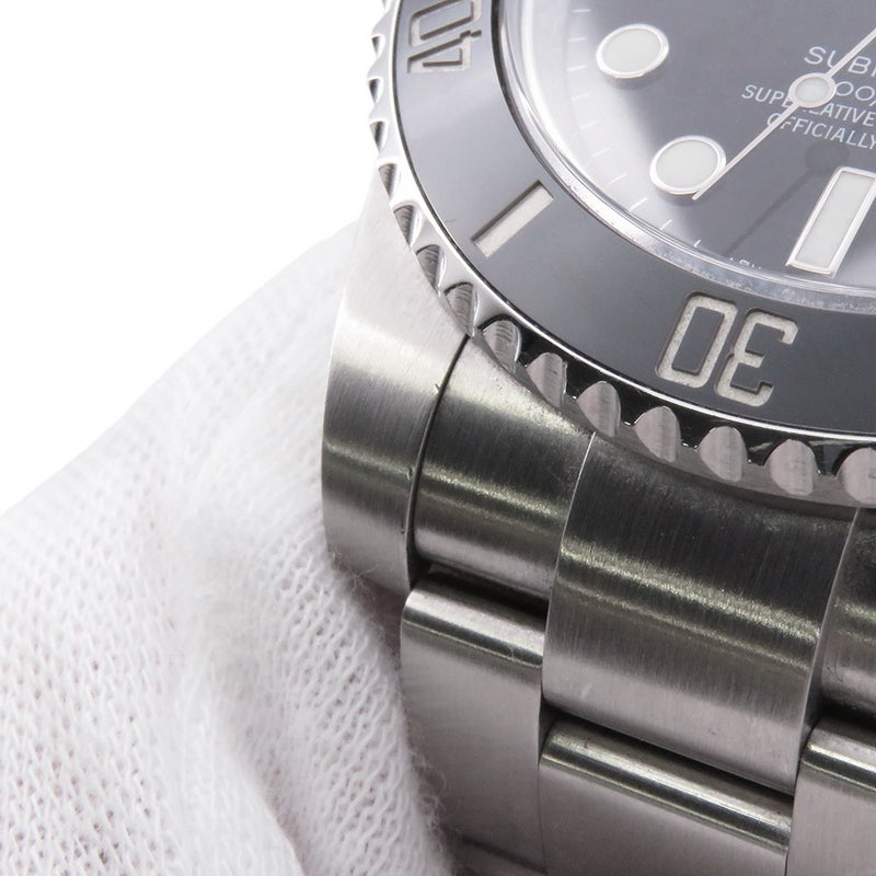 ロレックス サブマリーナ デイト ランダムシリアル ルーレット 116610LN ROLEX 腕時計 ウォッチ 黒文字盤