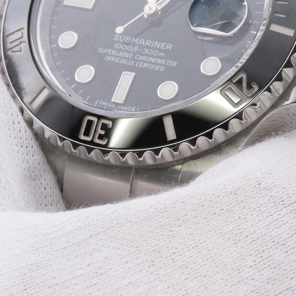 ロレックス サブマリーナ デイト ランダムシリアル ルーレット 116610LN ROLEX 腕時計 ウォッチ 黒文字盤