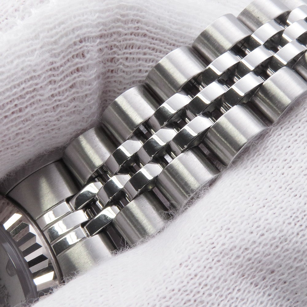 ロレックス デイトジャスト26 K18WG F番 179174NR ROLEX 腕時計 レディース ホワイトシェル文字盤 ROLEX - ロレックス デイトジャスト26 K18WG F番 179174NR ROLEX