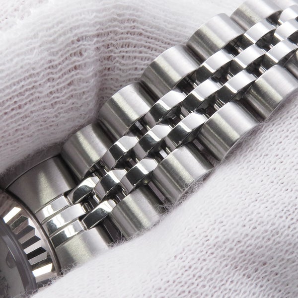 ロレックス デイトジャスト26 K18WG F番 179174NR ROLEX 腕時計 レディース ホワイトシェル文字盤