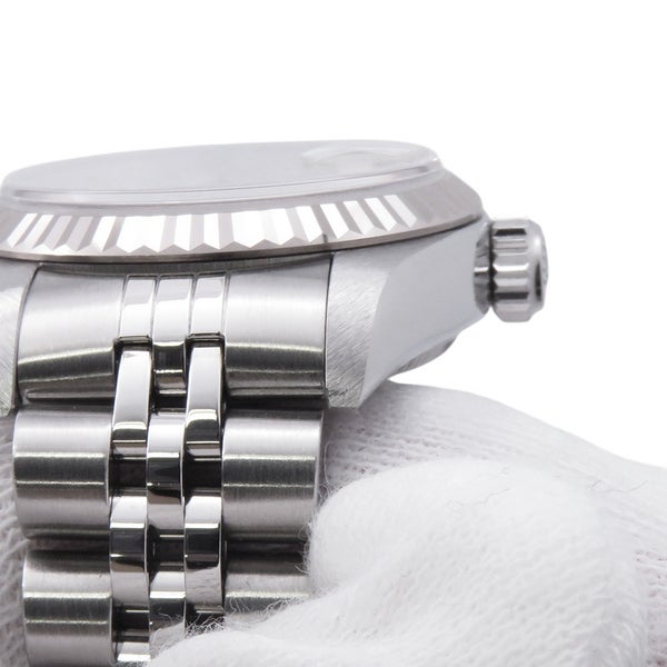 ロレックス デイトジャスト26 K18WG F番 179174NR ROLEX 腕時計 レディース ホワイトシェル文字盤