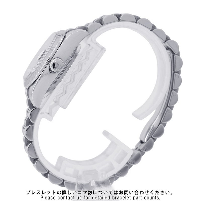 ロレックス デイトジャスト ランダムシリアル ルーレット 179174 ROLEX 腕時計 ウォッチ 黒文字盤