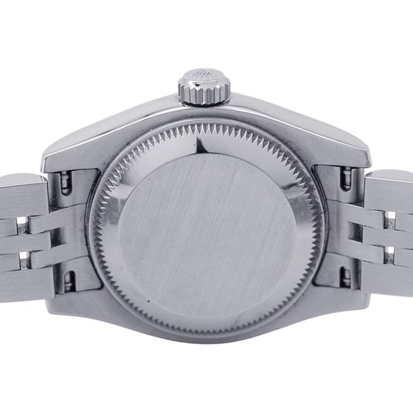 ロレックス デイトジャスト ランダムシリアル ルーレット 179174 ROLEX 腕時計 ウォッチ 黒文字盤