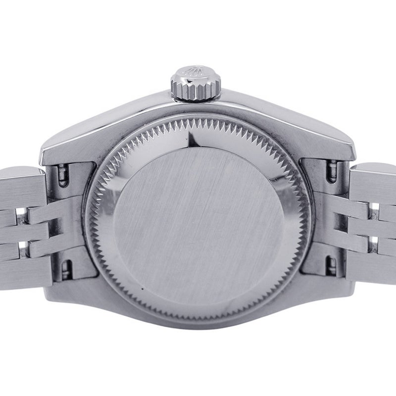 ロレックス デイトジャスト ランダムシリアル ルーレット 179174 ROLEX 腕時計 ウォッチ 黒文字盤