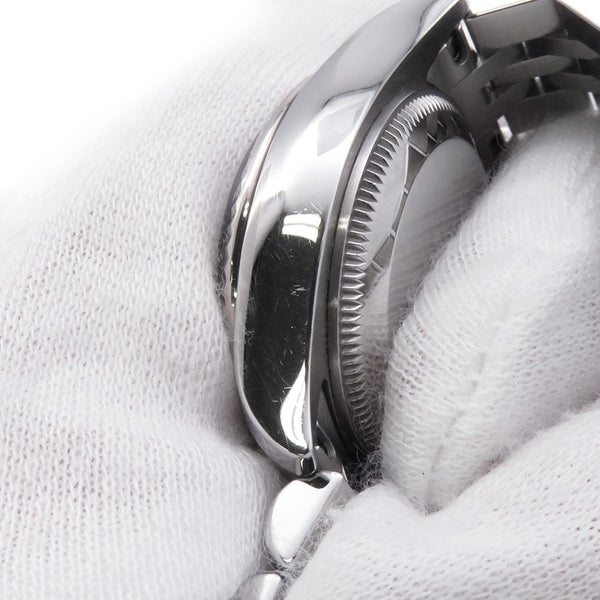 ロレックス デイトジャスト ランダムシリアル ルーレット 179174 ROLEX 腕時計 ウォッチ 黒文字盤