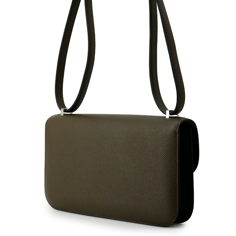 エルメス コンスタンス エラン ミロワール ヴェールロデン/シルバー金具 エプソン K刻印