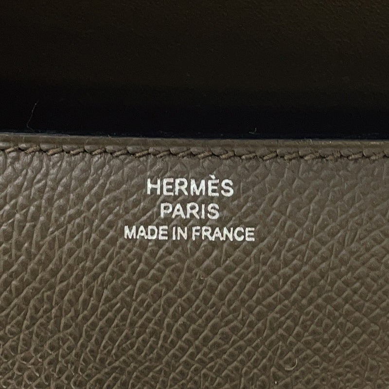 エルメス コンスタンス エラン ミロワール ヴェールロデン/シルバー金具 エプソン K刻印