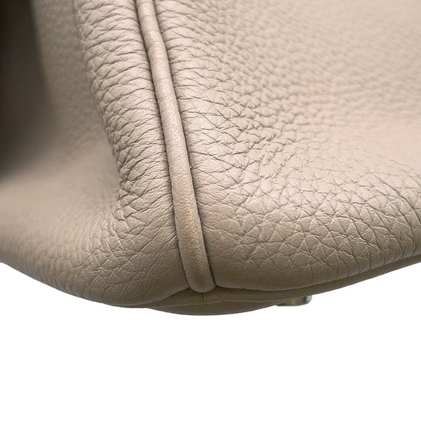 エルメス バーキン30 トゥルティールグレー/シルバー金具 トゴ  □P刻印 HERMES Birkin ハンドバッグ