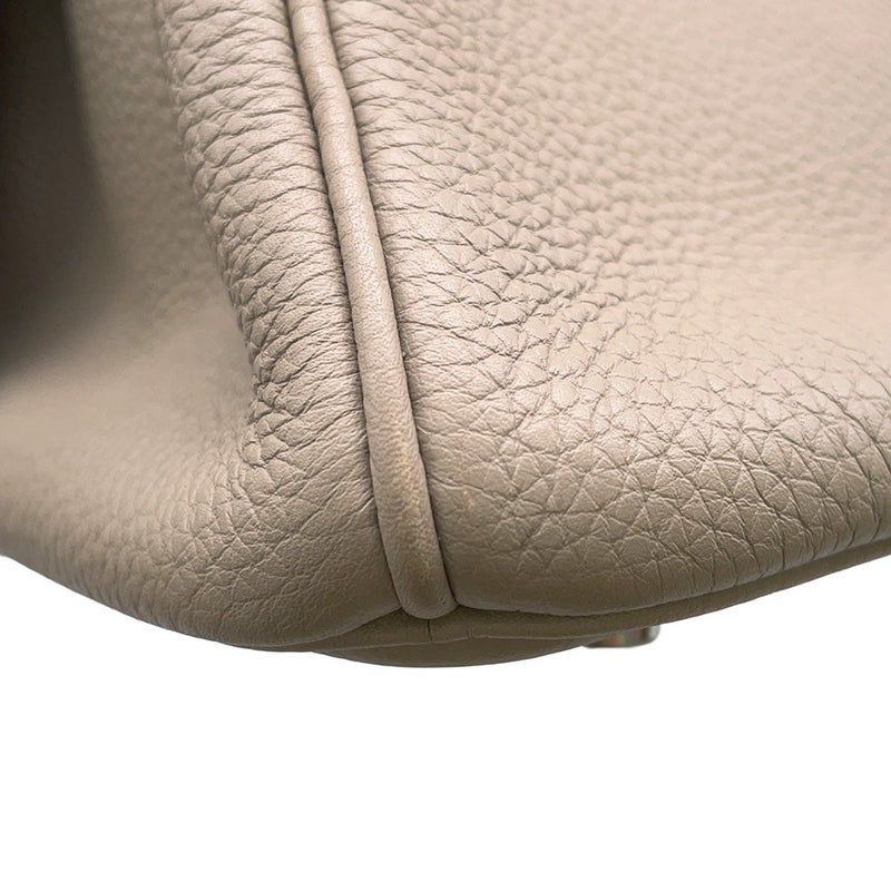 エルメス バーキン30 トゥルティールグレー/シルバー金具 トゴ  □P刻印 HERMES Birkin ハンドバッグ