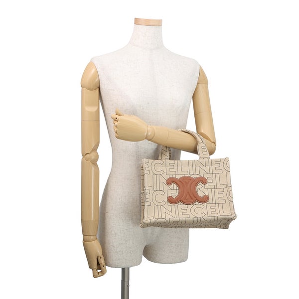 セリーヌ ハンドバッグ カバ タイス スモール ロゴ トリオンフ キャンバス/レザー 199162 CELINE 2wayショルダーバッグ