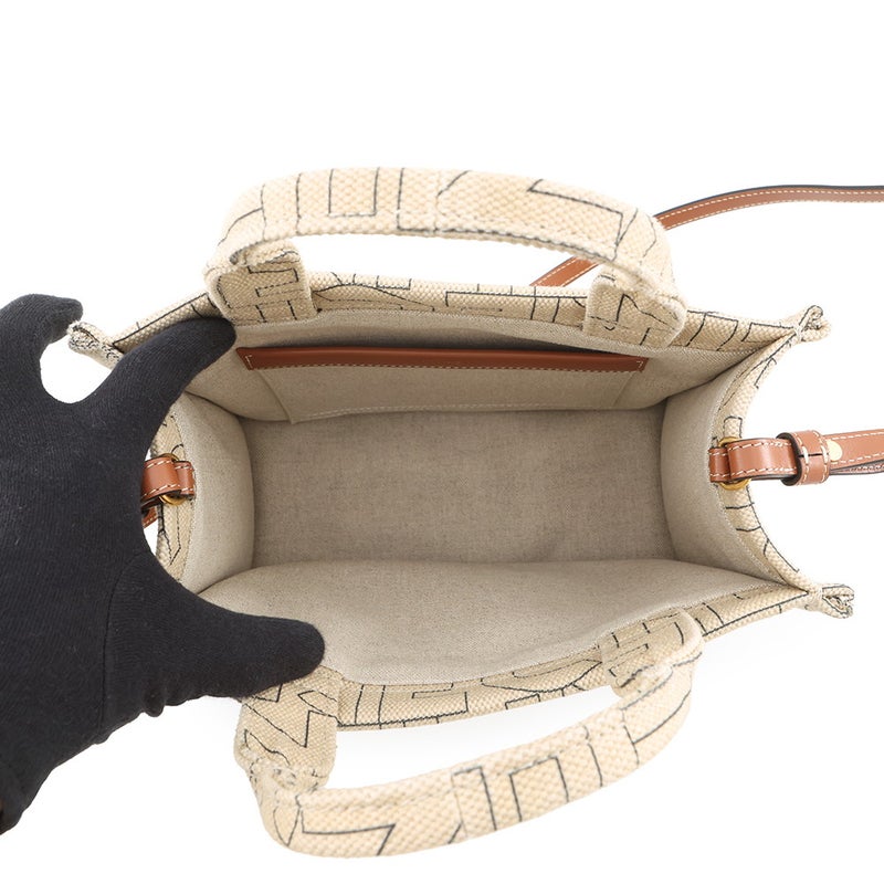 セリーヌ ハンドバッグ カバ タイス スモール ロゴ トリオンフ キャンバス/レザー 199162 CELINE 2wayショルダーバッグ