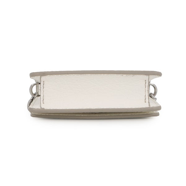 メゾンマルジェラ チェーンウォレット スモール チェーンウォレット レザー S56UI0148 Maison Margiela 白