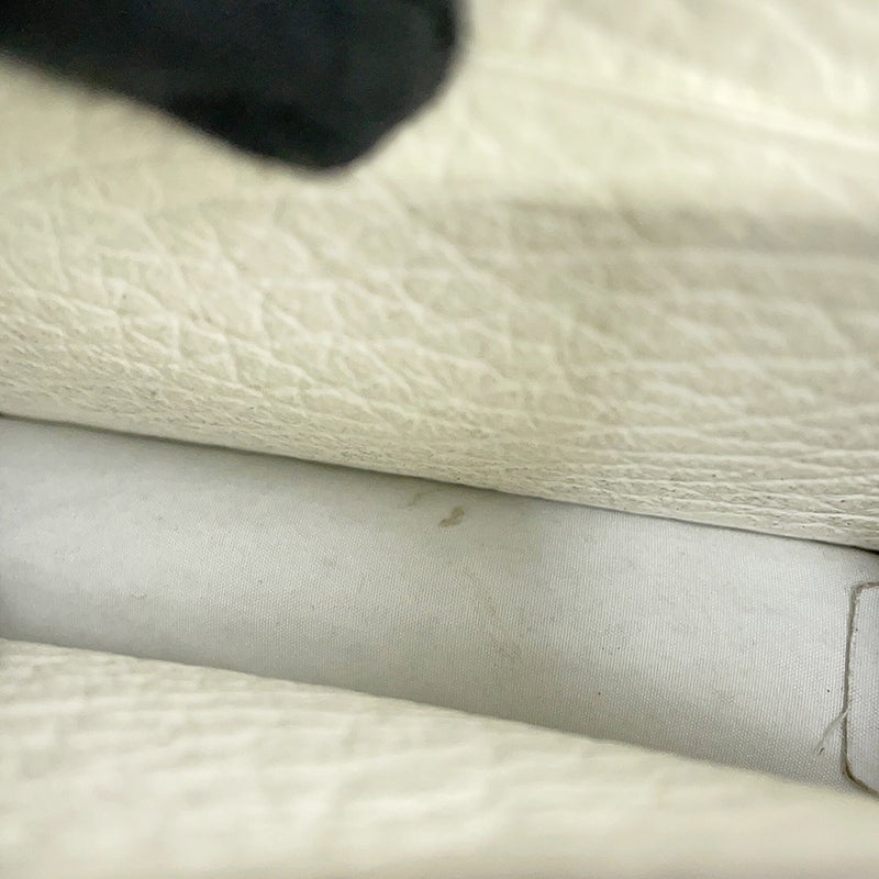 メゾンマルジェラ チェーンウォレット スモール チェーンウォレット レザー S56UI0148 Maison Margiela 白