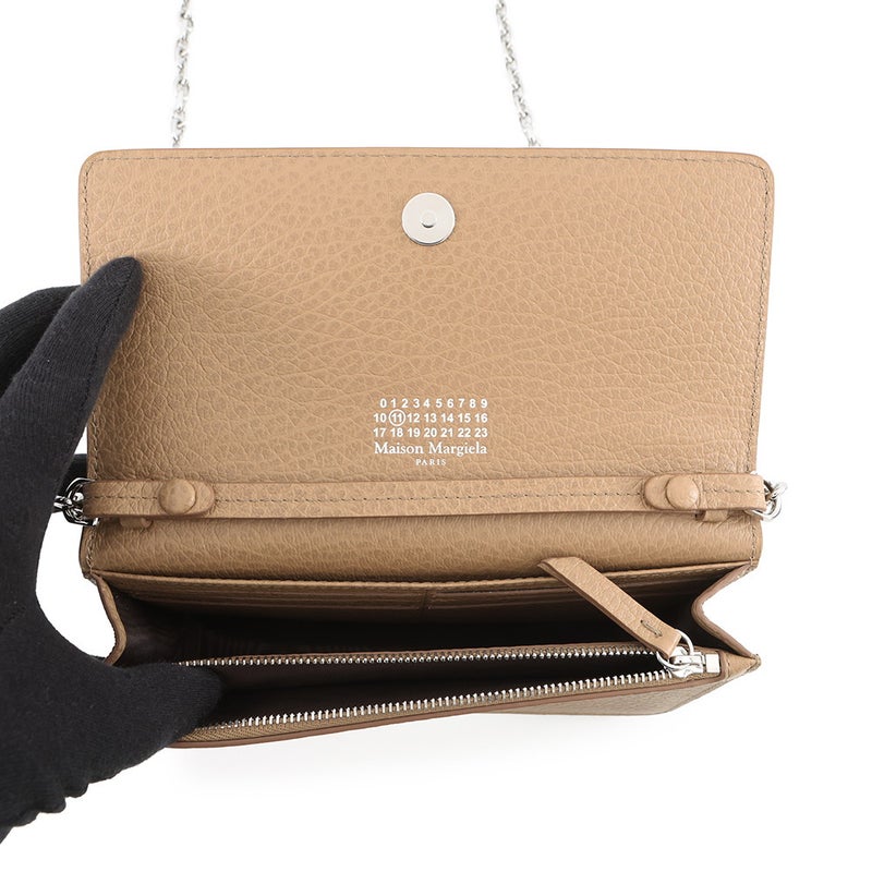 メゾンマルジェラ チェーンウォレット ４ステッチ レザー SA3UI0008 Maison Margiela 財布